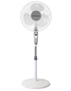 Ventilador Pie Orbegozo SF0147 40cm 50w blanco