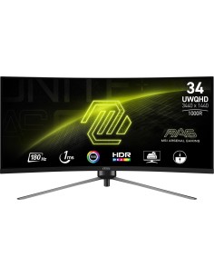 MAG 345CQR pantalla para PC 864 cm (34) 3440 x 1440 Pixeles UltraWide Dual Quad HD Negro