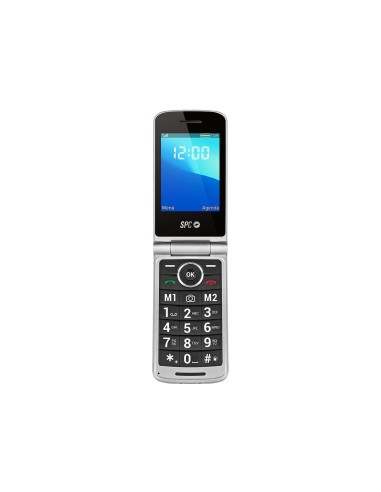 Prince 4G 711 cm (2.8) 130 g Negro Plata Tel?fono b?sico