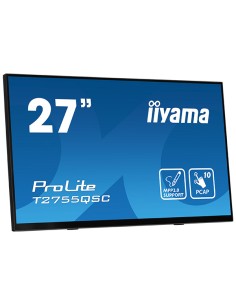 ProLite T2755QSC-B1 pantalla para PC 686 cm (27) 2560 x 1440 Pixeles Full HD LCD Pantalla t?ctil Negro