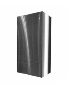 Cubretubo superior Teka 81472103 largo inox par