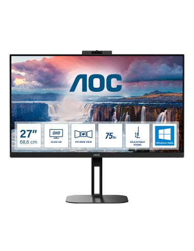 V5 Q27V5CWBK pantalla para PC 686 cm (27) 2560 x 1440 Pixeles Quad HD LED Negro