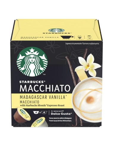 Capsula Starbucks DG Sbux Madagascar Vanilla Macc