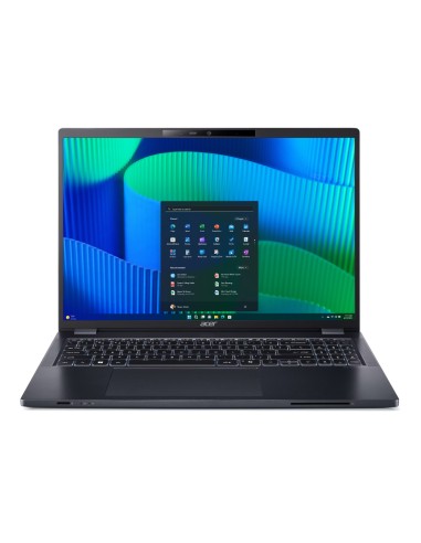 TravelMate P4 TMP416-53-TCO-73B2 Intel Core Ultra 7 155U Port?til 406 cm (16) WUXGA 32 GB DDR5-SDRAM 1 TB SSD Wi-Fi 6 (802.11ax)