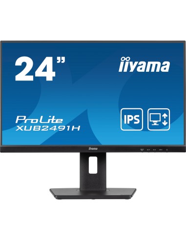 ProLite XUB2491H-B1 pantalla para PC 605 cm (23.8) 1920 x 1080 Pixeles Full HD LED Negro
