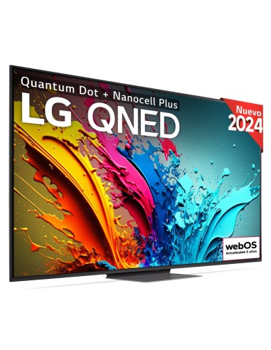 Tv QNED 65 LG 65QNED87T6B 4K 120HZ Smart webOS