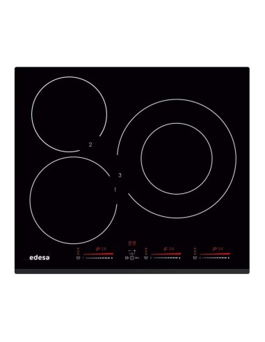 Induccion Edesa EIM6330BA 3 zonas 30cm slider