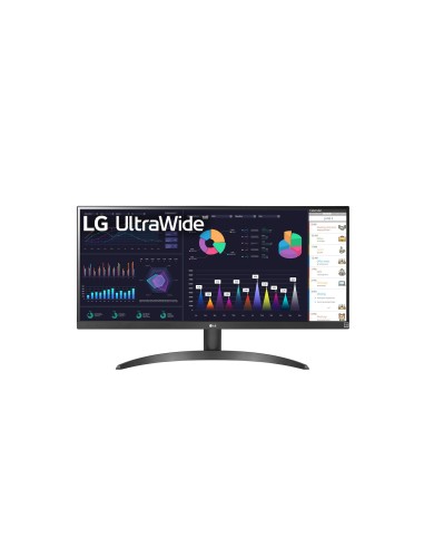 29WQ500 pantalla para PC 737 cm (29) 2560 x 1080 Pixeles Full HD LED Negro