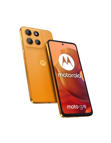 moto g15 171 cm (6.72) SIM doble Android 15 4G USB Tipo C 8 GB 256 GB 5200 mAh Naranja