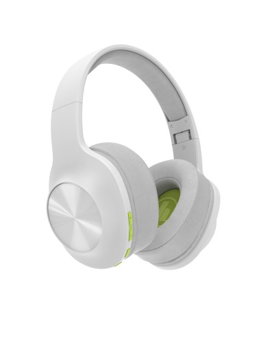 Spirit Calypso Auriculares Inal?mbrico Diadema LlamadasM?sica Bluetooth Gris Blanco