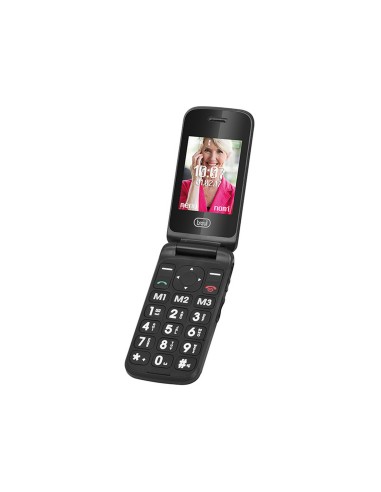 Flex Plus 55 61 cm (2.4) Negro Tel?fono para personas mayores