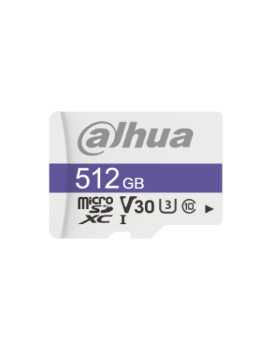 512GB MICROSD CARD READ SPEED UP TO 100 MBS WRITE SPEED UP TO 80 MBS SPEED CLASS C10 U3 V30 TBW 70TB (DHI-TF-C100512GB)