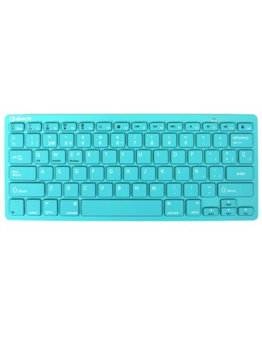 Teclado Wireless Inal?mbrico Colors edition Turquesa