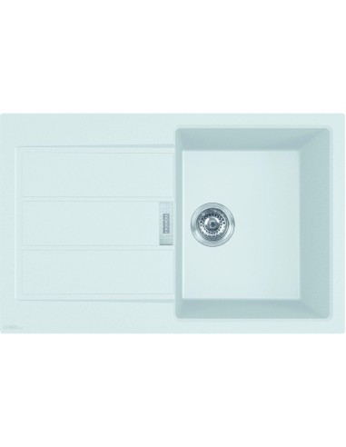 FREGADERO FRANKE SIRIUS S2D-611L BLANCO POLAR