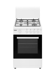 Cocina Corbero CCSF45020BW 4 fuegos 50cm blanca