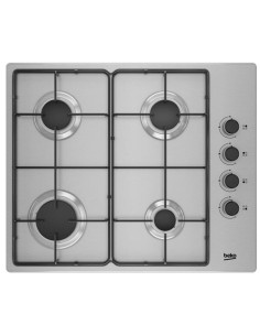 Encimera Beko HIGG64103SX 4 fuegos 60cm inox