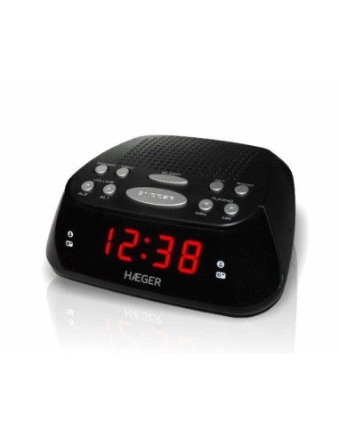 Radio Reloj Despertador Haeger RA06B005B nooze di
