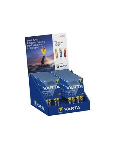 Display pilas Varta 93800112801 10X pack 4 AA y 1