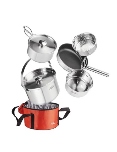Bateria cocina Inoxibar 61117 7p Kamp Camping