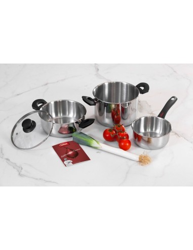 Bateria cocina Inoxibar 90229 4p baquelita