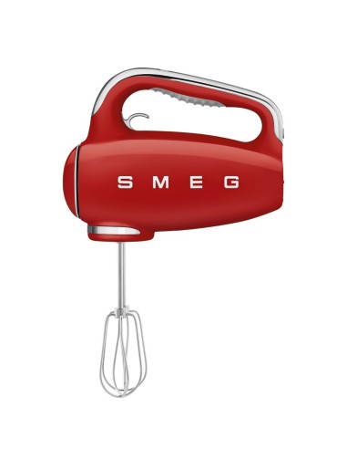 Amasadora Smeg HMF01RDEU varillas roja style50