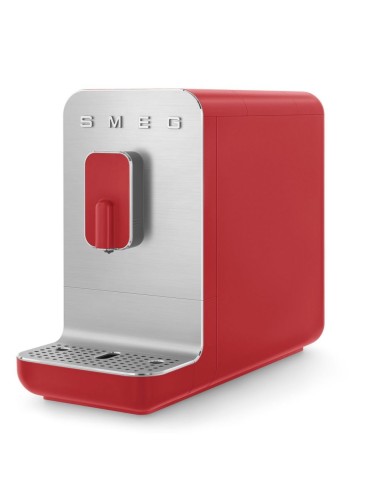 Cafetera superautomatica Smeg BCC01RDM 19bar Roj