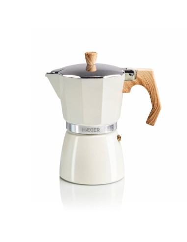Cafetera italiana Haeger CP06A010A moka pot 6 be