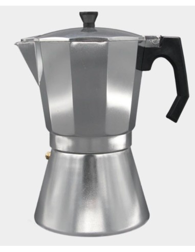 Cafetera Aluminio Bastilipo MOKKA6AL  6t Alu