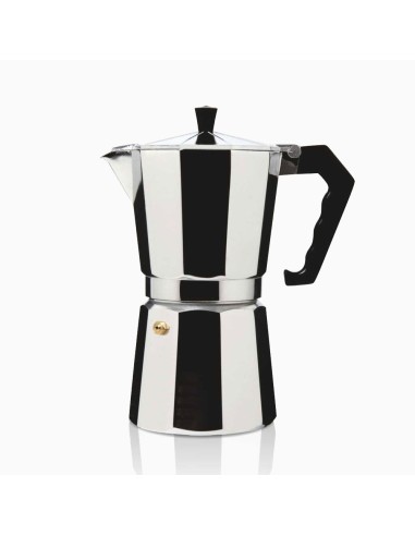 Cafetera italiana Haeger CP09A008A 9 tazas alumi