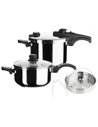Set ollas a presion Inoxibar 50272 4+6L g-sola
