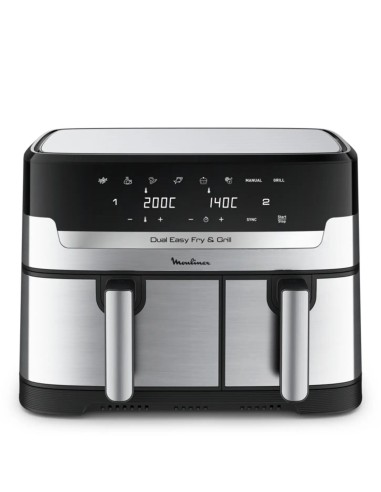 Freidora Aire Moulinex EZ905D20 Easy Fry Dual Ino
