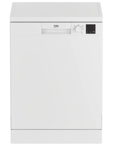 Lavavajillas Beko DVN05320W, 13 cub, E, Blanco