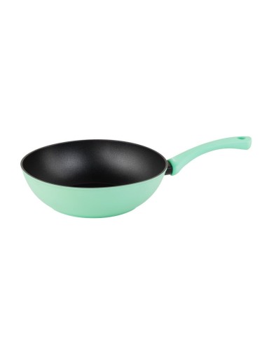 Wok Inoxibar 18735 rainbow green 28cm