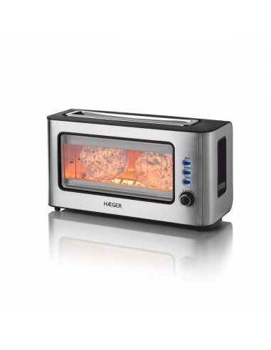 Tostador Haeger TO100014A 1000w window inox