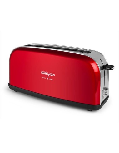 Tostador Orbegozo TOV6200 ranura vintage rojo