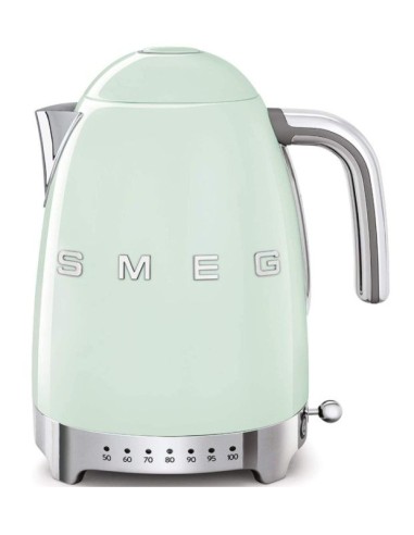 Hervidor Smeg KLF04PGEU 50s style verde agua capa