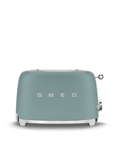 Tostador Smeg TSF01EGMEU 2x2 950w verde esmeral