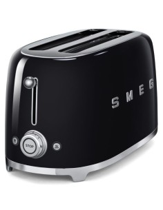 Tostador Smeg TSF02BLEU 50 style 4 rebanadas negr