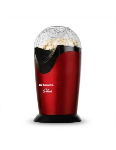 Palomitero Orbegozo PA4300 portatil Rojo 1000W