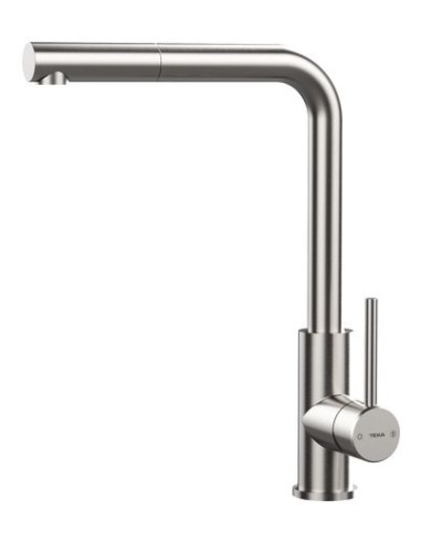 Grifo Monomando Teka UNI9331 INOX PULIDO Extraibl