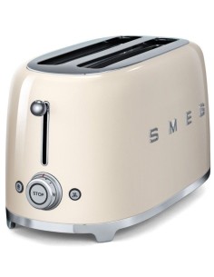Tostador Smeg TSF02CREU 50 style 4 rebanadas crem