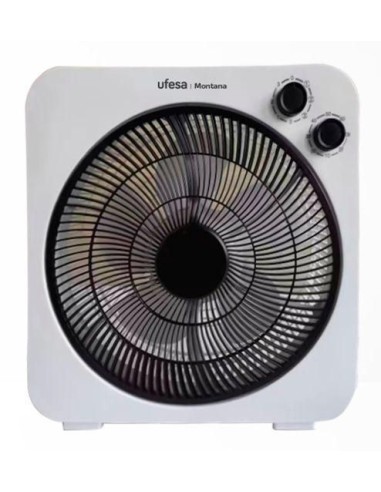 Ventilador Box Fan Ufesa MONTANA 30cm 3 Velocida