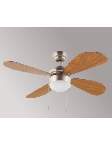 Ventilador Techo FM VT105 105cm 4 aspas luz