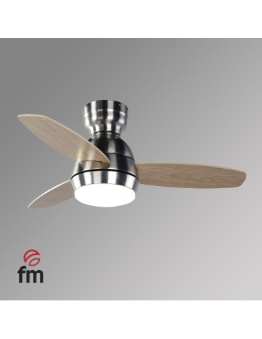 Ventilador Techo FM VT1090L DC91cm ? cLuz cMand