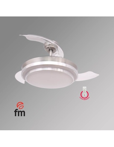 Ventilador techo FM VTSENZA dc 107 cm ? cluz cm