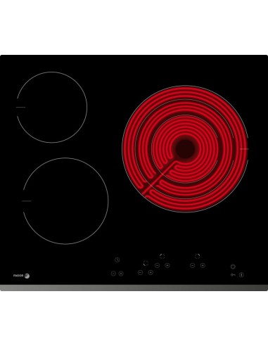 Vitroceramica Fagor 3VFT330AS 3 zonas 60cm bise