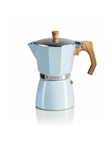 Cafetera italiana Haeger CP06A011A moka pot 6 az