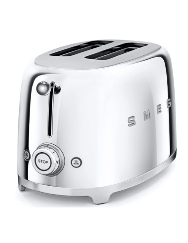 Tostador Smeg TSF01SSEU 50 style 2 rebanadas crom