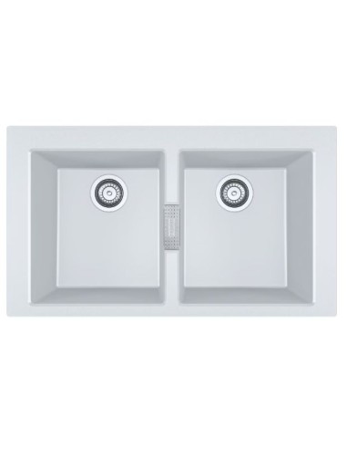 Fregadero Franke SIRIUS S2D620-86 Blanco polar