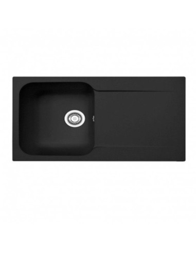 Fregadero Mepamsa KITE 86.50 NEGRO REV.SINTETICO
